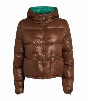 Brown Bubble Jacket